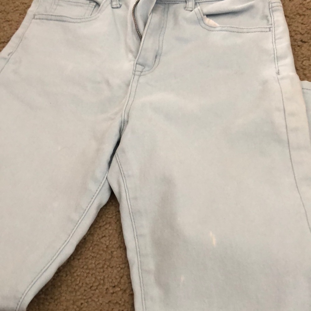 High Waisted Denim Pants - Picture 6 of 6
